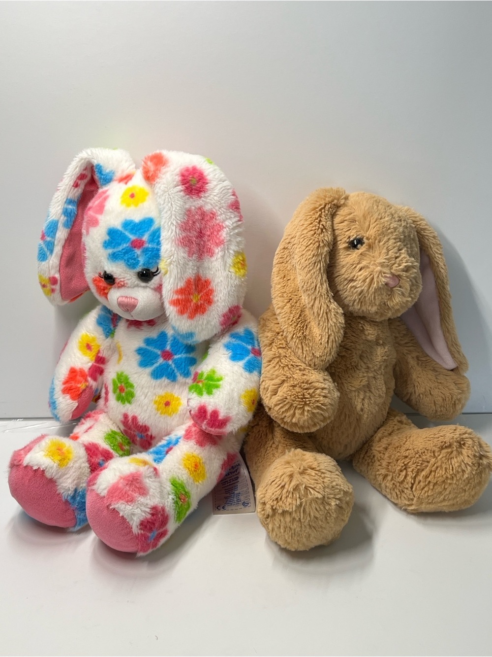 BAB BUILD A BEAR BUNNY DUO